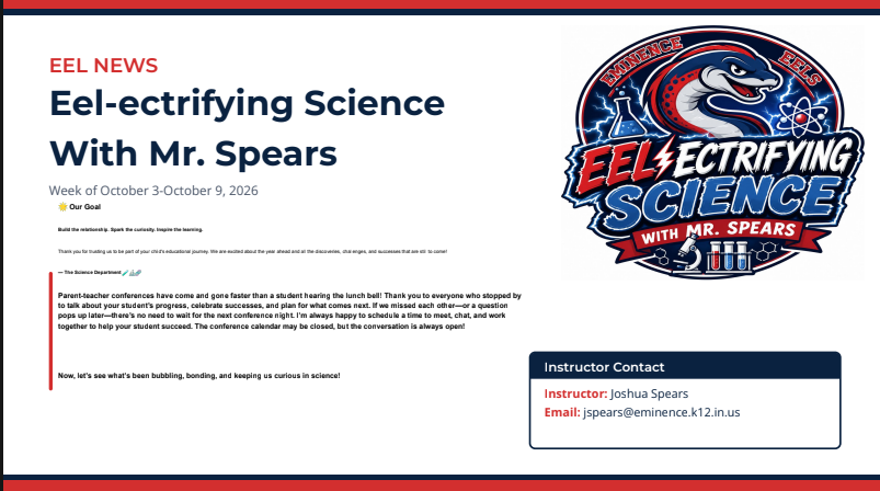 Eel-Ectrifying Science w/ Mr. Spears