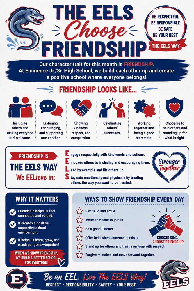 The Eels Choose Friendship!