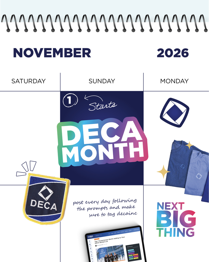 November is DECA month!