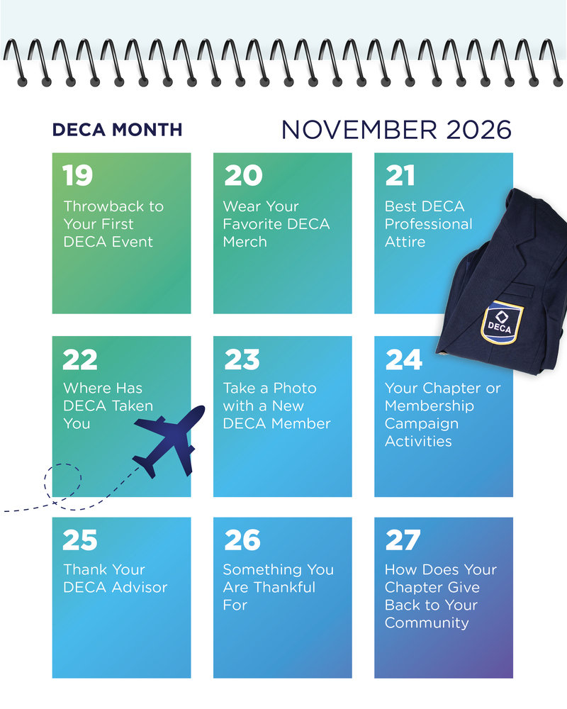 DECA Month -Week 19th-27th