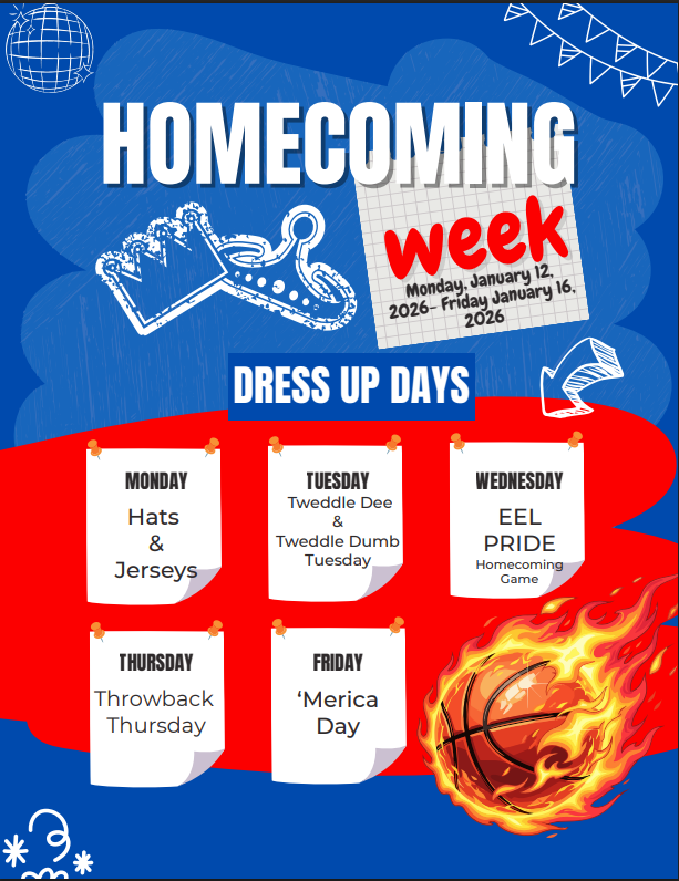 Homecoming Week-Dress Up Days