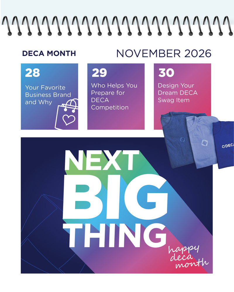 DECA Month! Week; 28th-30th