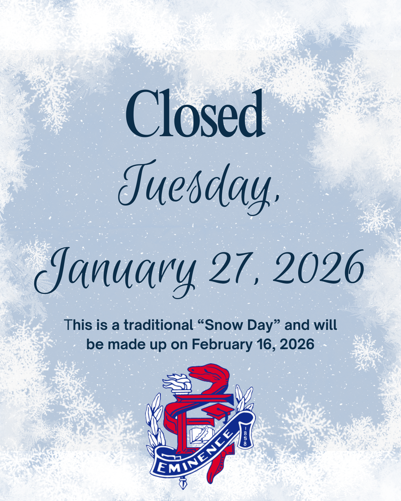 Closed Tuesday 1.27