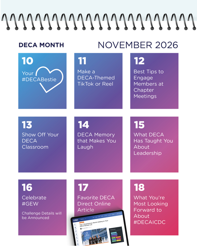 DECA Month-10th-18th