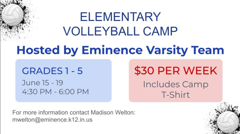Eminence Volleyball Camp
