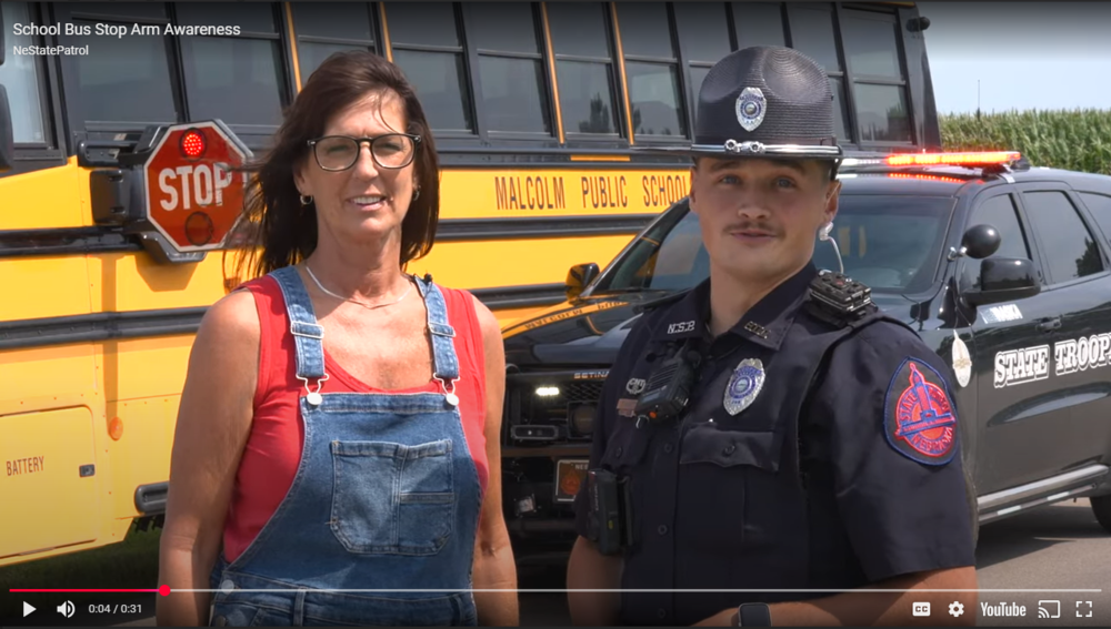 School Bus Stop Arm Video