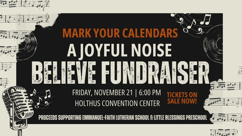 believe fundraiser