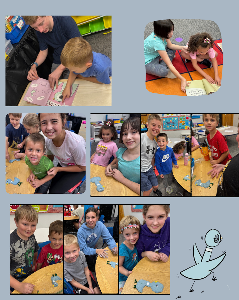 the pigeon has to go to school