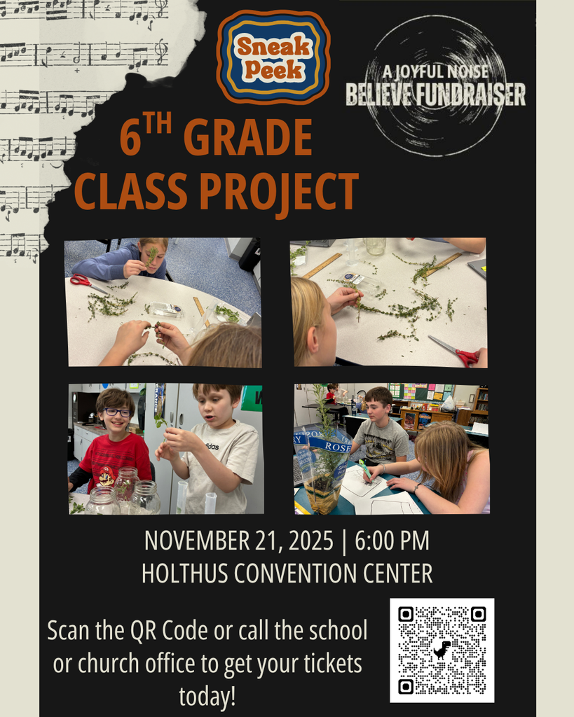 Project Sneak Peaks 6th Grade