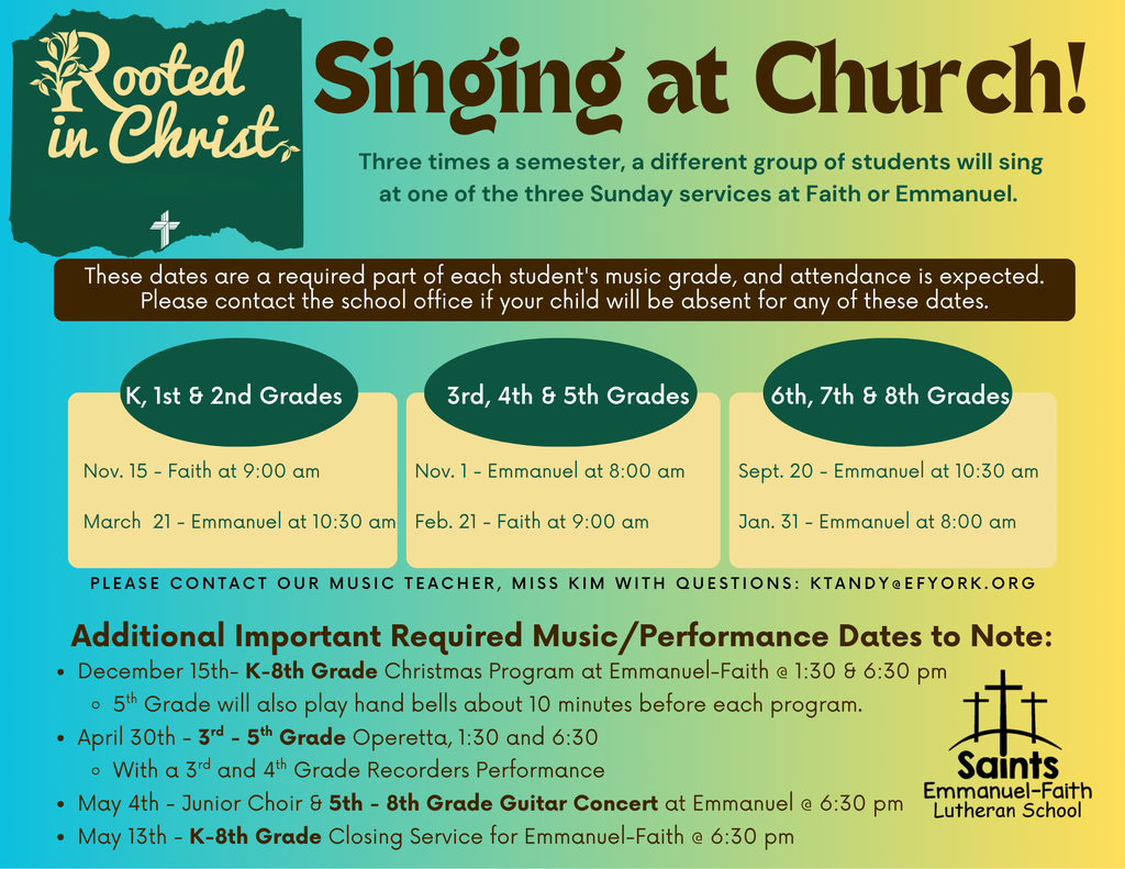 singing in church