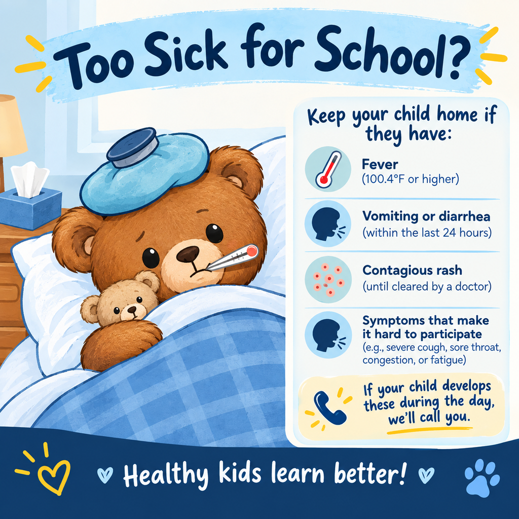 too sick for school