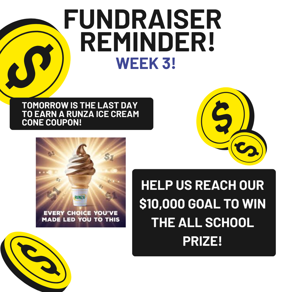 Last chance to fundraise!
