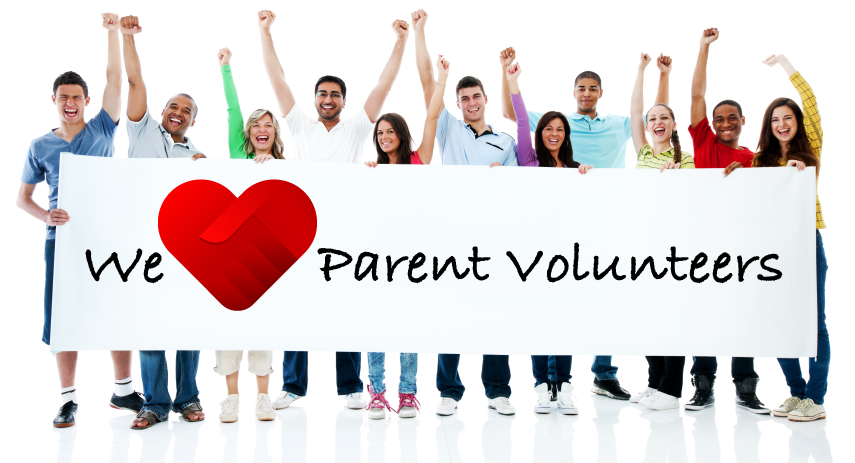 we love parent volunteers