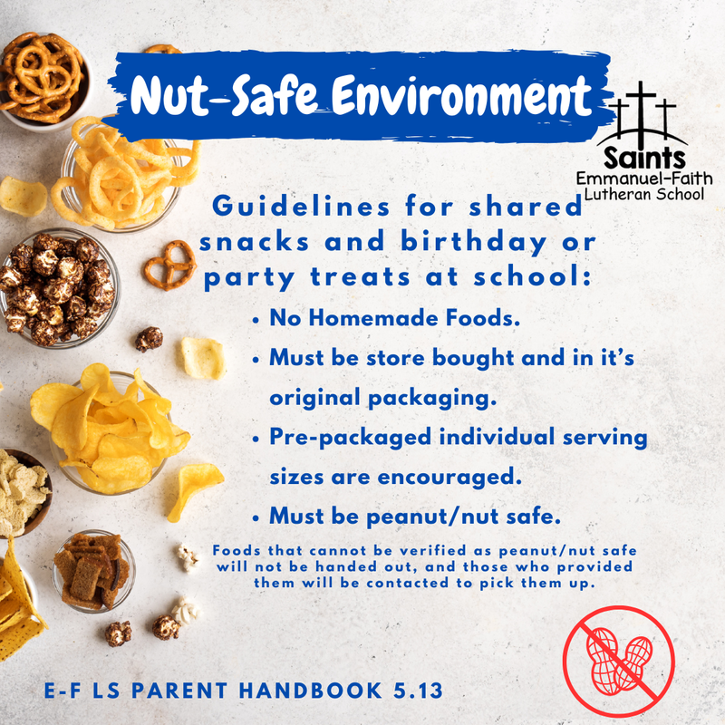 nut safe reminder