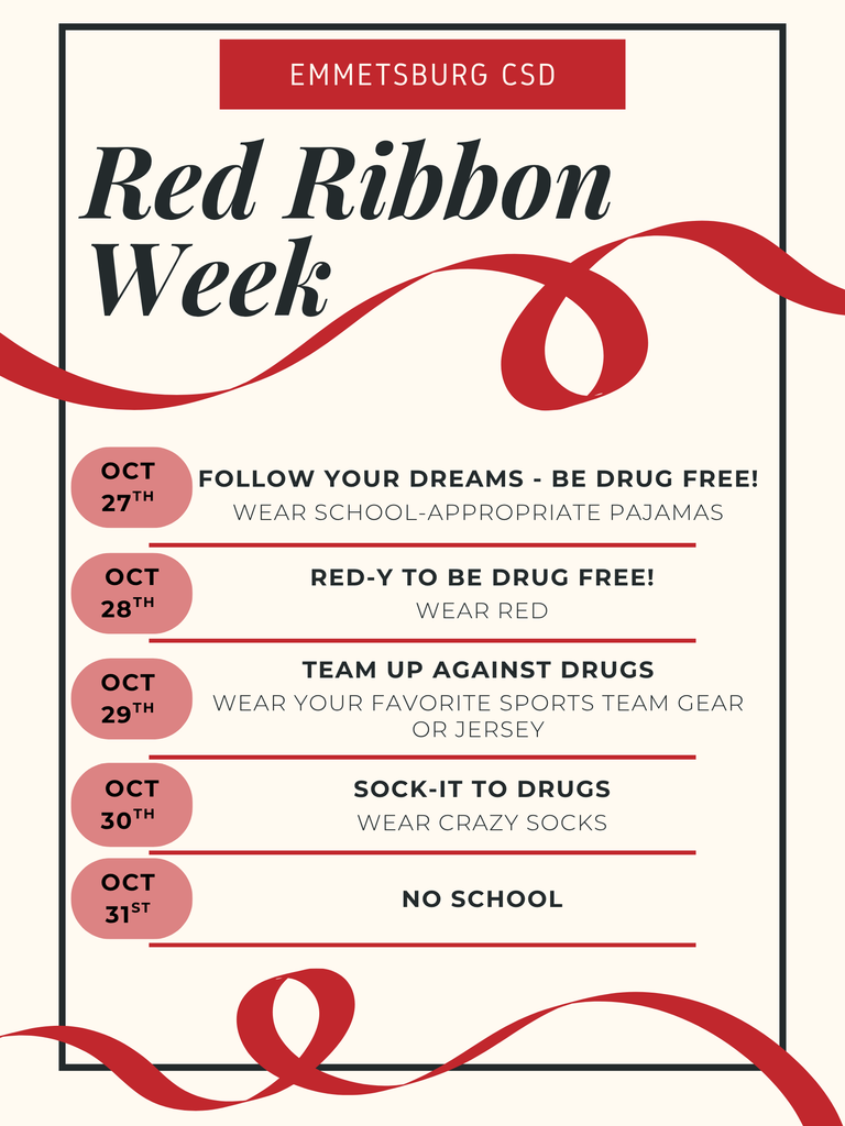 2025 Red Ribbon Week Dress Up Days