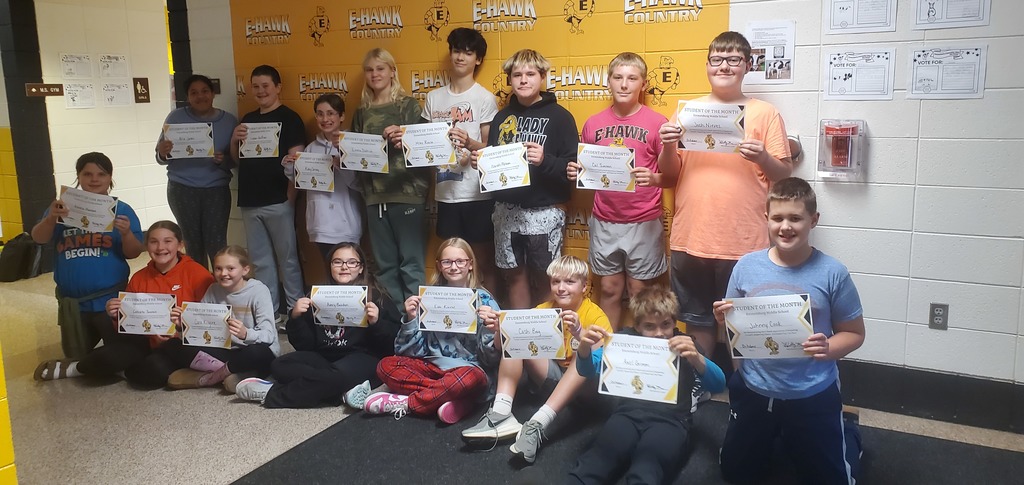 2025 October MS Students of the Month