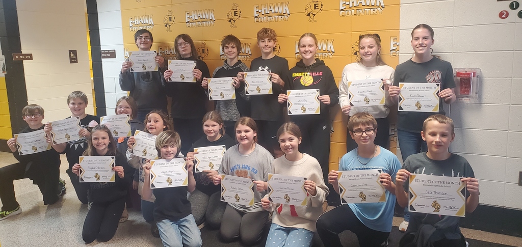 November & December 2025 Students of the Month