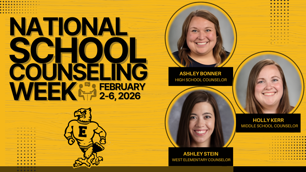 Celebrating National School Counseling Week (Feb 2–6, 2026) featuring school counselors Ashley Bonner, Holly Kerr, and Ashley Stein.