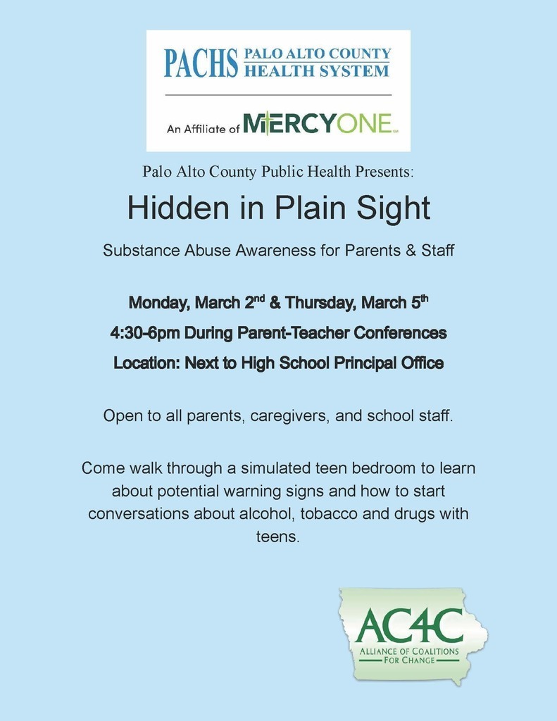 Flyer for Hidden in Plain Sight event