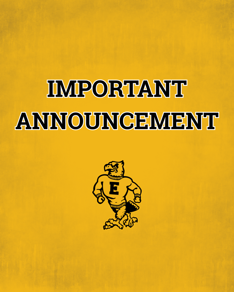Important Announcement