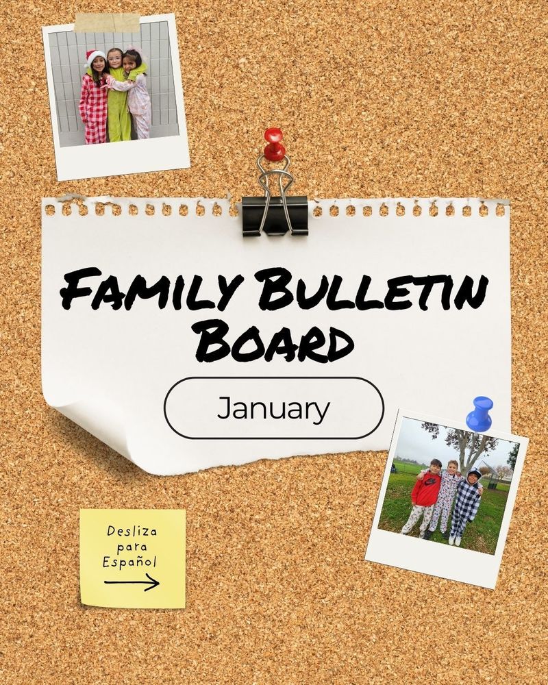 Family Bulletin Board