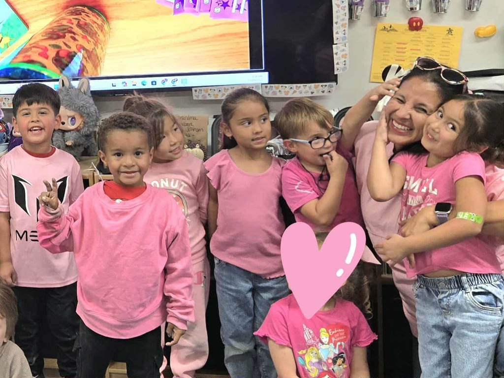 On Wednesdays we were pink. 