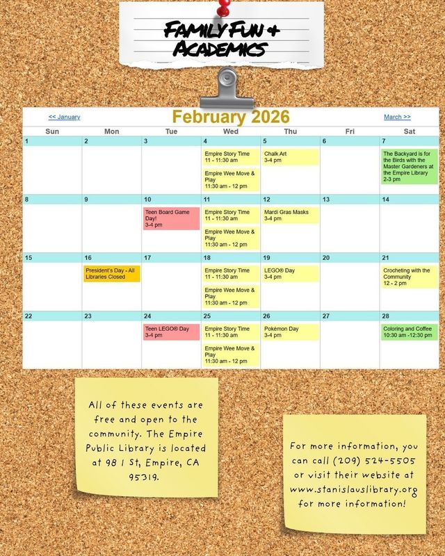 Family Bulletin Board