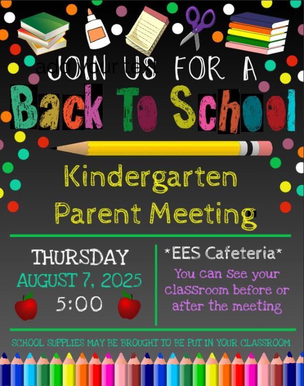 Kindergarten Parent Meeting