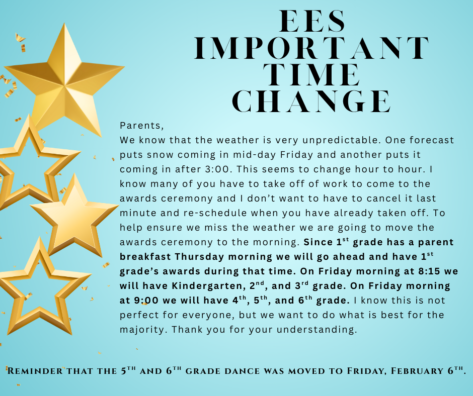 EES Time Change