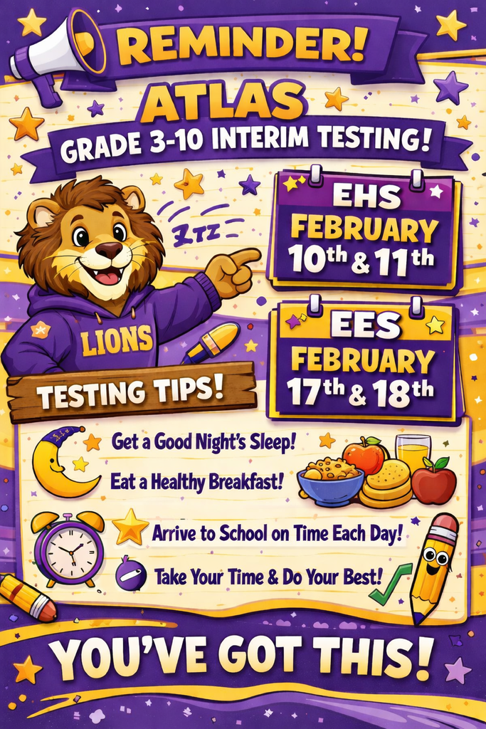 Upcoming ATLAS Interim Testing Reminder and Tips