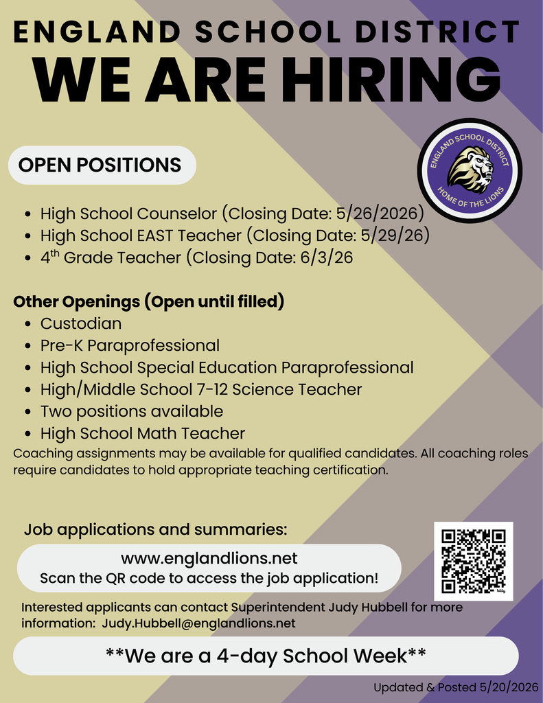 updated job listings