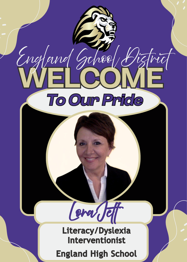 Welcome to England School District Announcement_Lora Jett