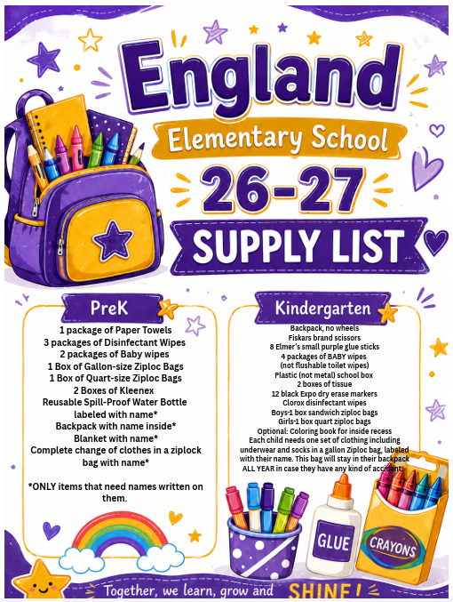 EES PreK_KF Supply List for 2026_27