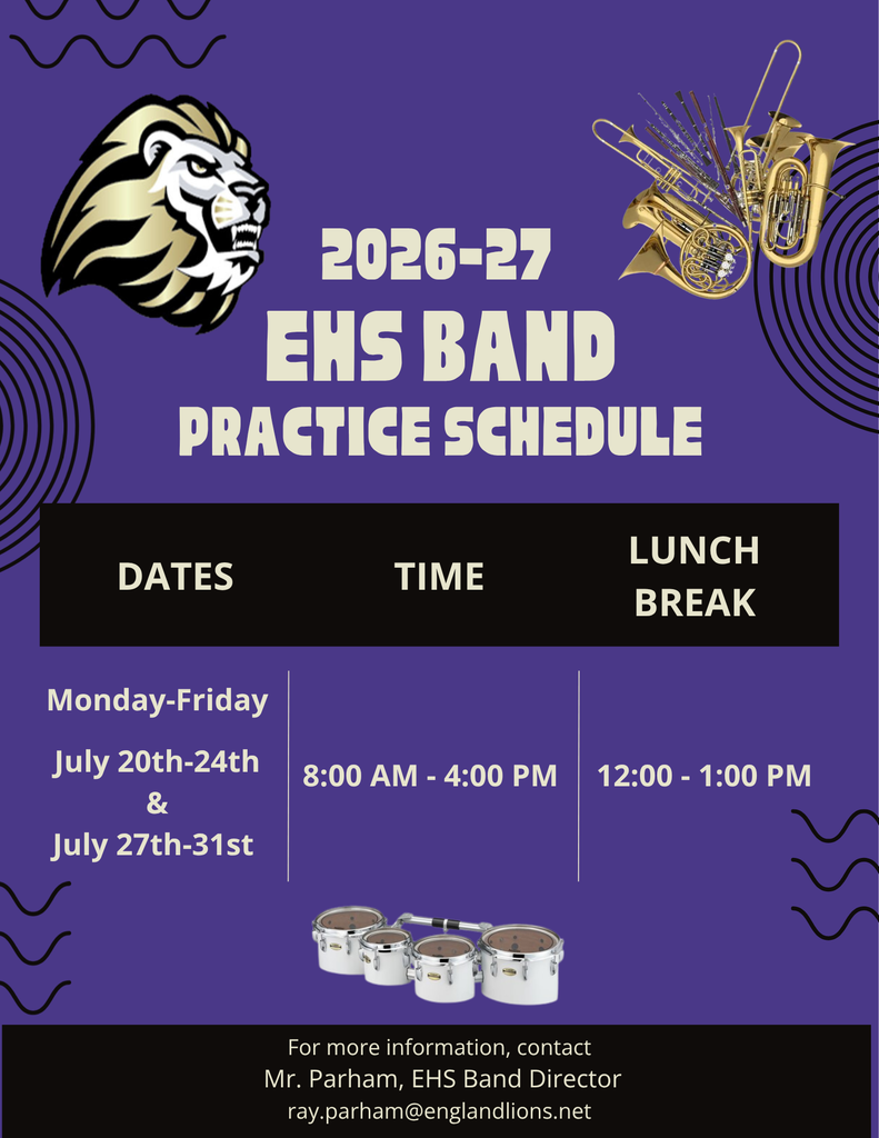 EHS Band Practice Schedule 2026_27