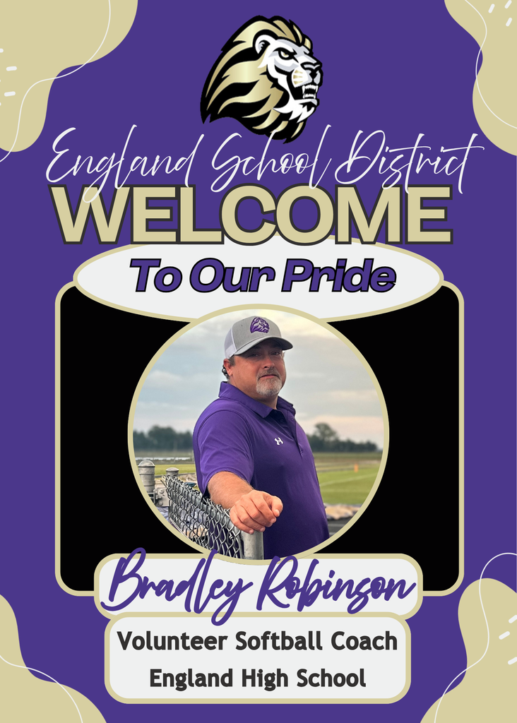 Welcome Coach Bradley Robinson