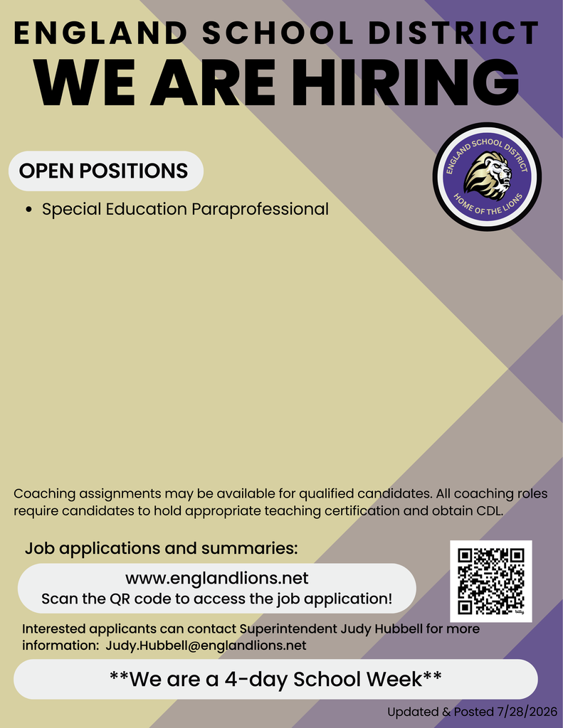 job openings 7/28/26