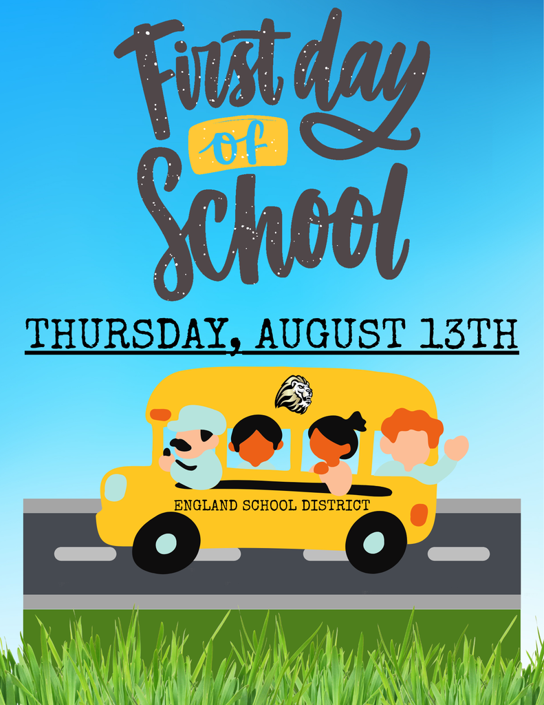 ESD First Day of School Reminder Graphic