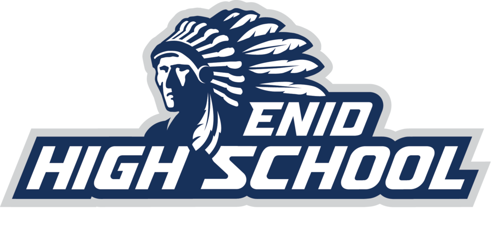 Enid High School logo with vision seeker
