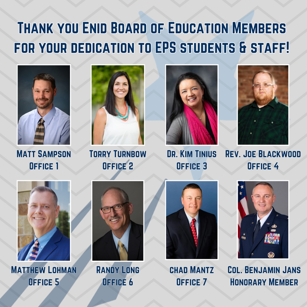Enid Board of Education Members