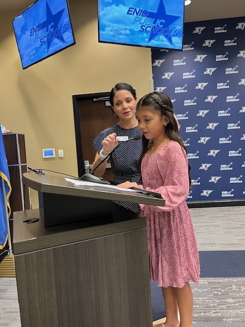 Coolidge spotlight student
