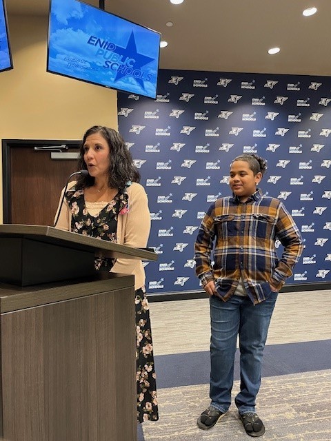 Eisenhower Elementary Spotlight student for October 2025