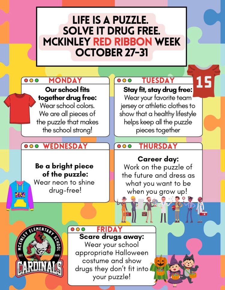 red ribbon week activities 