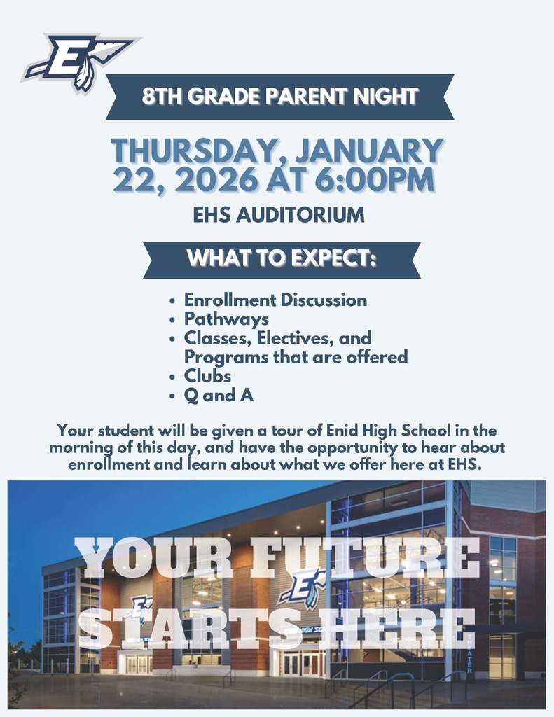 Parent Night for 8th Graders, January 22, 2026 @ 6:00 PM