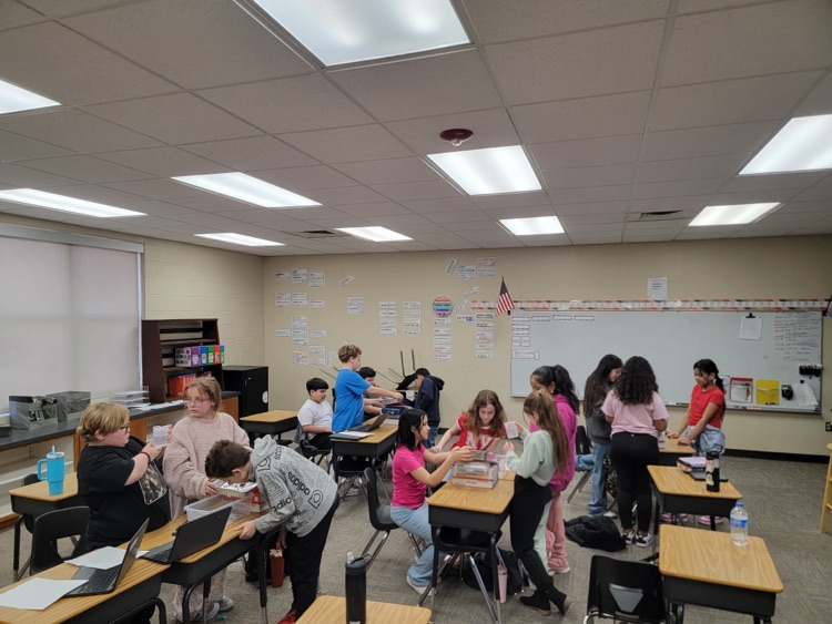 Mr. Martin’s class creates a stream table.