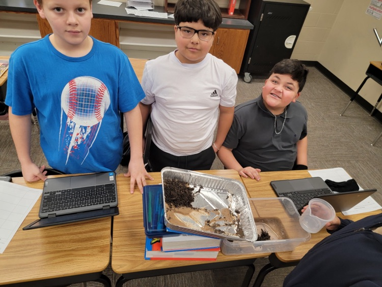 Mr. Martin’s class creates a stream table.