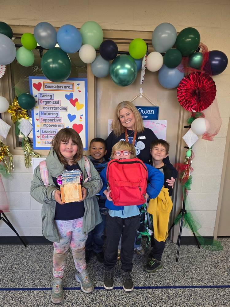 Happy School Counselor Week. Lions love Ms. Owen!💙🦁💛