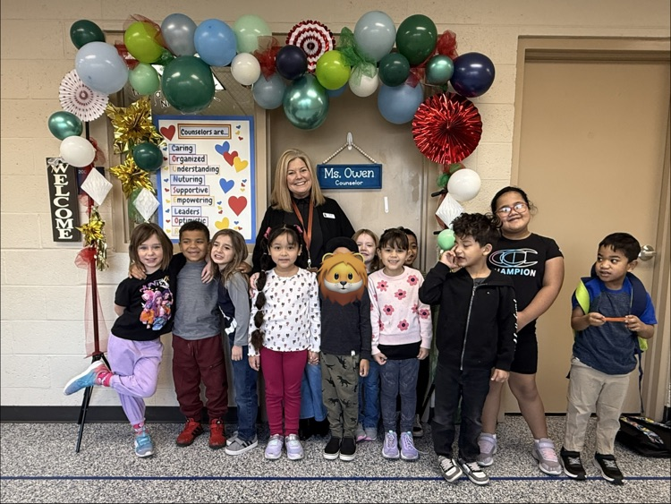 Happy School Counselor Week. Lions love Ms. Owen!💙🦁💛