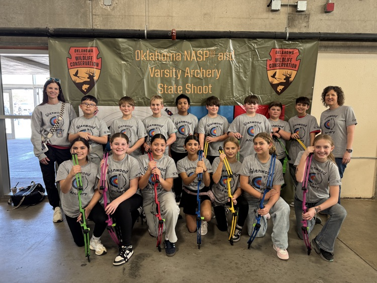 Glenwood State Archery Team