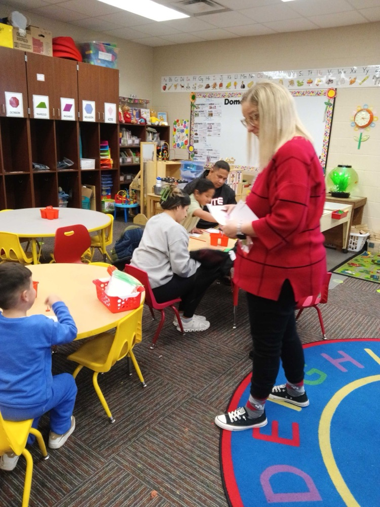 Ms. Aguilar and friends