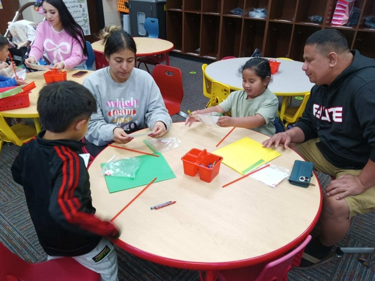 Ms. Haight shares information with families 